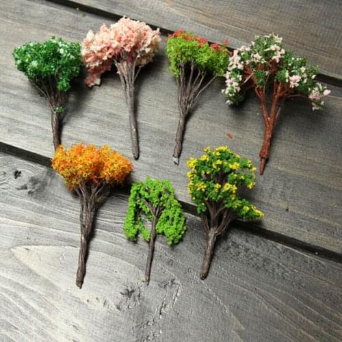 Trees for Miniature Fairy Garden Ornament Dollhouse Plant Pot Figurine DIY Craft