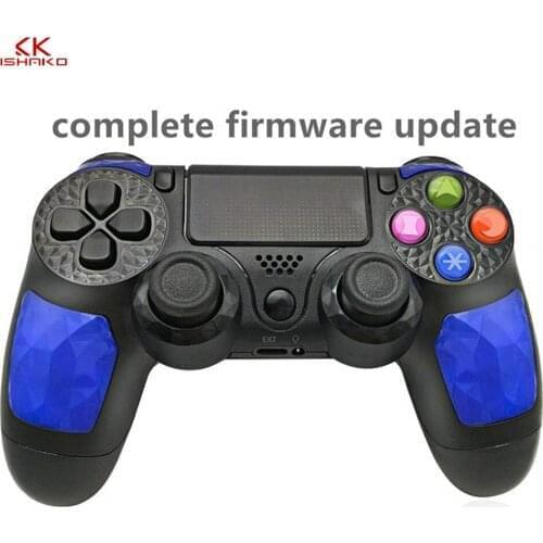 For Sony PlayStation 4 Wireless Controller Charger Station Stand Holder Base Dock with Dual Charge Ports Blue color