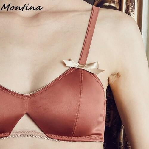 Lingerie Set Underwear Set Women French Thin Section Wire Free Padded Luxury Underwear Briefs Lace Silk Women Lingerie Bralette