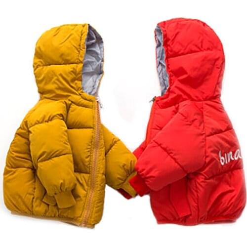 2018 Winter Kids Toddler Girls Jacket Sown Coat Jackets For Children Outerwear Clothing Casual Baby Girls Clothes Winter