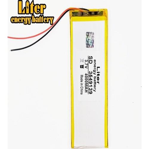 3549139 3550140 3.7V 4000mah Lithium polymer Battery with Protection Board For PDA Tablet PCs Digital Products