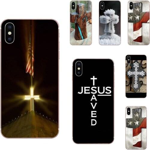 White Cross Jesus Soft TPU Cell Phone Case For HTC U11 Life Capa U11 Plus U 11 U12 Life