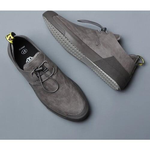 British Style Low-Help Mens Simple Casual Shoes Spring Autumn Period Mens Leisure Shoes Luxury Breathable Loafers Sneaker