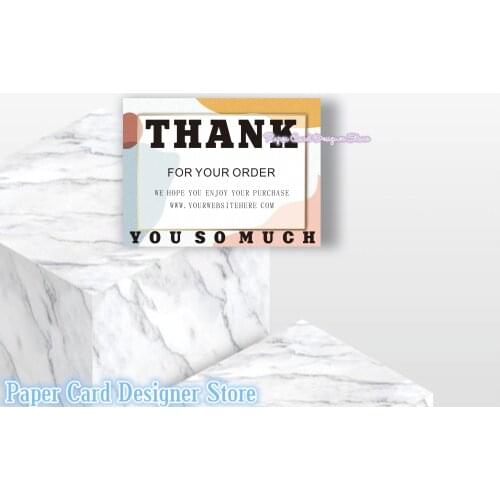 Thank You Card Template | Thank you for your order | Card Template | Editable Printable | Printable Thank You | Cards Customer