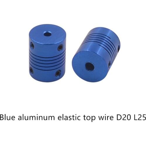 3d printer Z axis ballscrew blue diameter 20mm length 25mm flexible coupling stepper motor coupler for linear shaft