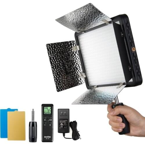 Godox LED500LRW 500 LED Video Light 5600K White Version With Reflector & Remote