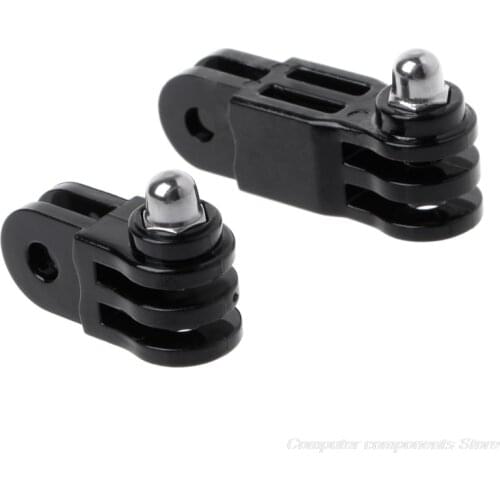 Prolong Extension Connector Adapter 3-Way Pivot Arm Helmet Mount for gopro 5/4/3 F26 21 Dropshipping