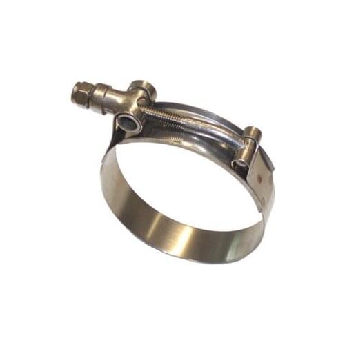 Universal T-BOLT CLAMPS with stainless steel 103/105/109/110/115/120 mm for car air filter air intake pipe