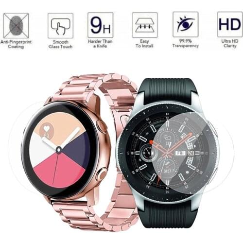 For Galaxy Watch 46/42mm 3 41/45mm Tempered Glass for Samsung Gear S3 Classic Screen Protector Protective Films