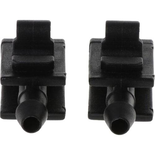 1 Pair Auto Windshield Washer Spray Nozzles Jet for Megane II Scenic II