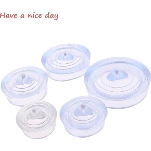 1PCS Kitchen Bath Tub Sink Water Stopper Silicone Floor Drain Plug Laundry Bathroom Sink Bathtub Drains Easy to Clean