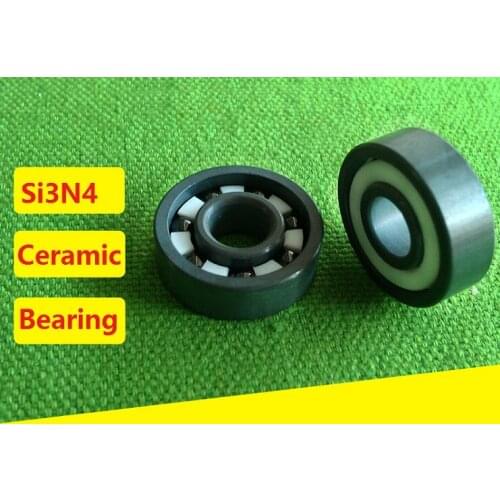 10pcs 6001/6001-2RS/6001 Full Ball 12x28x8 mm Si3N4 full Ceramic bearing deep groove ball bearing 12*28*8mm