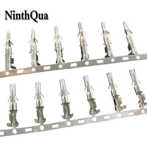 20pcs 6.2mm Terminal plug L6.2male female copper wiring cold pressed parts for 6.2mm Connector