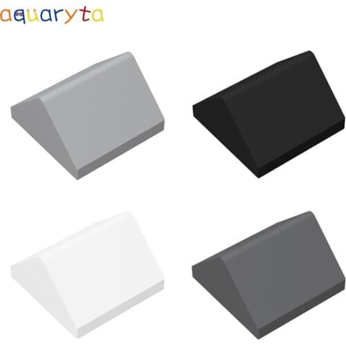Aquaryta 30pcs Building Block Part 2x2 Double-Sided Oblique Brick Compatible with 3043 DIY Technology Educational Toys for Teen