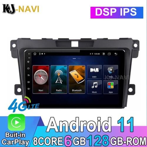 For Mazda CX7 CX-7 CX 7 ER 2009 - 2012 Car Radio Carplay Multimedia Video Player Navigation stereo GPS Android 11 No 2din dvd