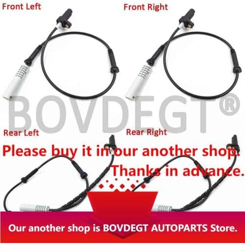 Front/Rear Left and Right 4pcs ABS Wheel Speed Sensor for BMW 5 E39 Touring E39 34521182159 34521182160