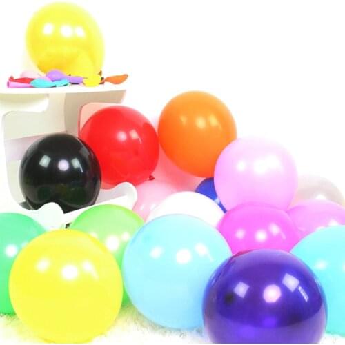 KAMMIZAD 2.2g 10inch colorful latex baloons 3.2g 12inch Matt Pearlescent pearl balloon child Shower Favors decorations globos