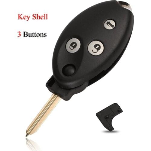 Kutery 5PCS/Lot Car Key Shell For Citroen Xsara C4 C5 3Buttons With SX9 Uncut Blade Replacement Remote Car Key Fob Case Cover
