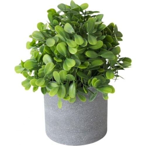 80% Hot Sale Artificial Plant Pot Grass Desktop Decoration Plastic Wedding Parties Decorative Simulation Bonsai for Garden