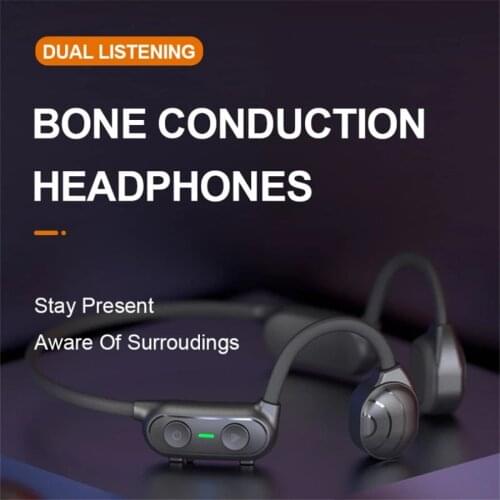 Bone Conduction Headphones Bluetooth Wireless Sports Earphone Handsfree With Mic PGDM AS10 Headset For Smartphones Hot Style