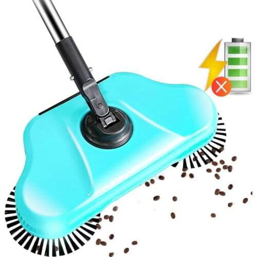 Dust-free Sweeping Machine Broom Garbage Shovel Combine Lazy Invention Push Broom Can Elderly Pregnant Women Use 2020 New E11366
