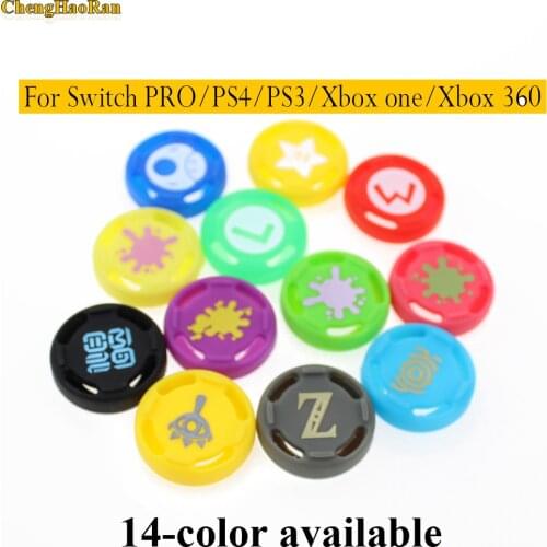 1pcs Silicone Stick cap Grip for Switch NS NX PRO for PS4 slim Controller Analog Sticks Cap Cover Joystick Grips for xbox360