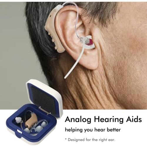Hearing Aids with Storage Case Rechargeable Sound Amplifier In Ear Hearing Enhancement Device for Adults & Seniors audífonos