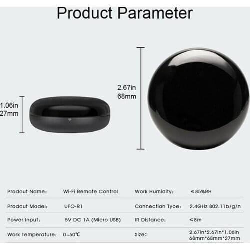 Smart IR Controller Smart Home Blaster Infrared Wireless Remote Control via Smart Life Tuya APP Work with Alexa Google Home etc