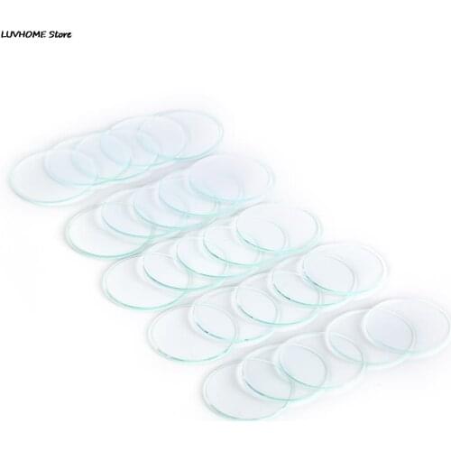 Watch Glass 5pcs Anti-scratch Transparent Round Crystal Glass Part For Watch Repair Size 36mm/37mm/38mm/39mm/40mm