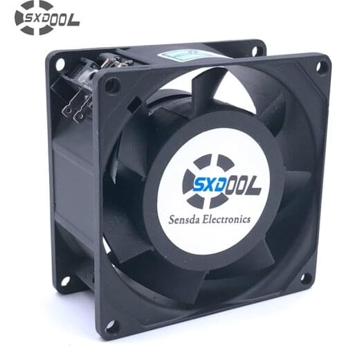 SXDOOL fan 8038 SJ8038HA1 8cm 80*80*38mm 110v Axial fan server inverter cooling fan
