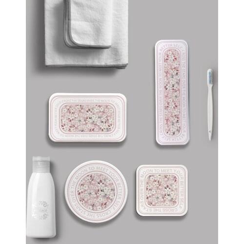 Diatomite Absorbent mat coaster Bathroom vanity diatom mud anti-slip coaster pads Round square waterproof Soap tray box cushion