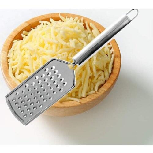 1PC Stainless Steel Sharp Lemon Cheese Grater Multi-purpose Vegetable Fruit Tool Cheese shavings planer kitchen accessories
