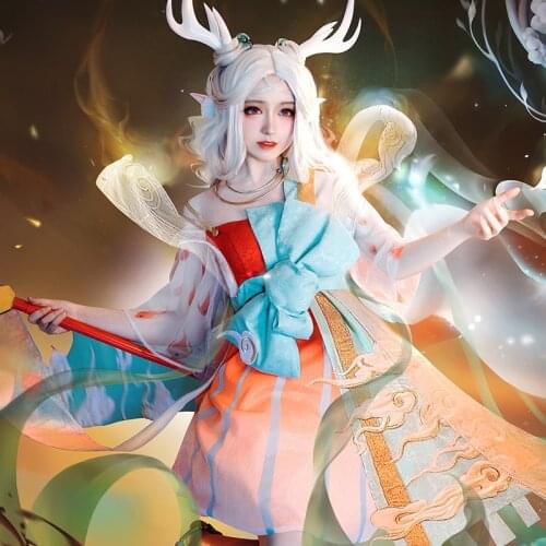 2020 Anime King of Glory Yao met Shenlu Cute Ancient Game set Cosplay women Outfit free shipping