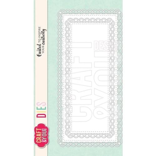 2021 AliliArts Metal Cutting Dies Lace Frame Set diy Scrapbooking Photo Album Decorative Embossing PaperCard Crafts Die