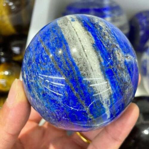 800-2600g Natural crystal mineral lapis lazuli crystal ball stone
