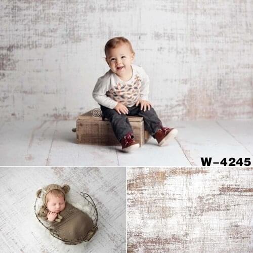 HUAYI Photography Backdrop Newborns Baby Birthday Photo Booth Background Abstract Texture Wood Floor Planks Studio Photocalls