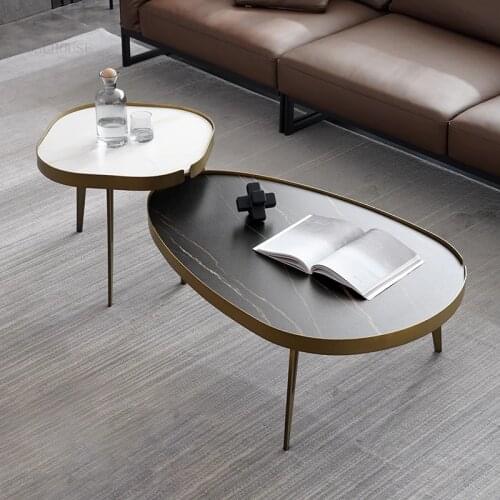 Italian Living Room Dormitory Coffee Tables Modern Minimalist Small Apartment Designer Corner Table Home Furniture Side Table