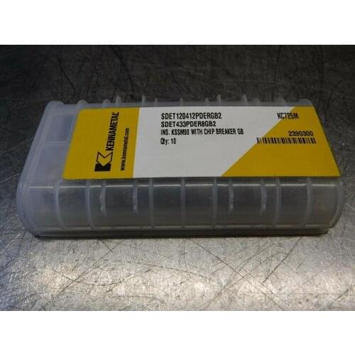 10PCS CARBIDE INSERT SDET120412PDERGB2 KC725M