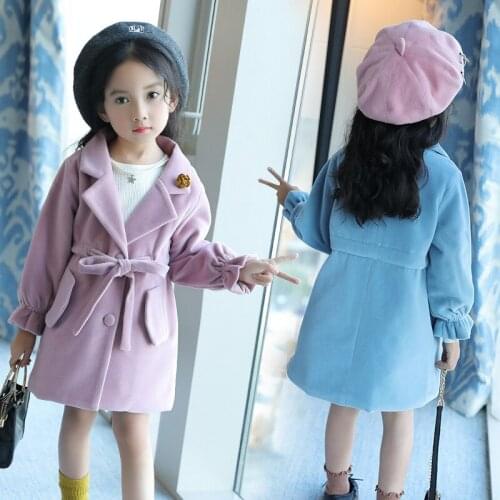 New Girls Outerwear childrens clothing Baby girl fashion printed cotton coat Kids winter warm jacket clothes for 3-13 years old