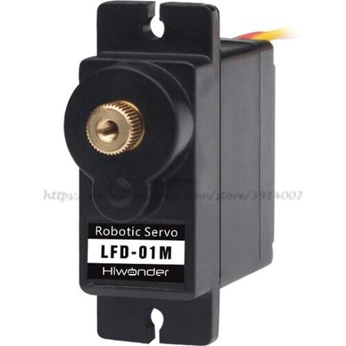 LFD-01M Robot Servo Anti-blocking Anti-sweeping DIY PTZ Metal Shaft Micro Servo Robot Car Accessories
