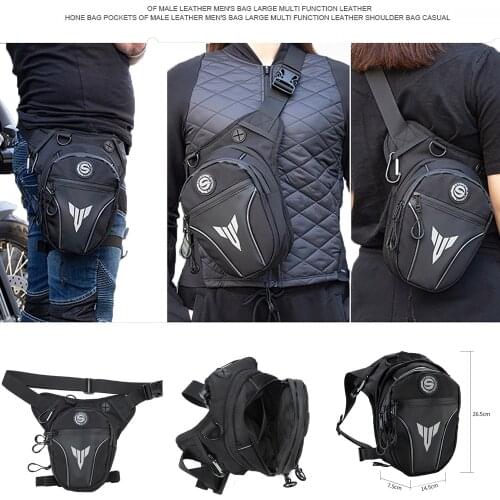 Motorcycle Bag / Waterproof Leg Bag / Waist Bag / Motorcycle Bag Riding Outdoor Sports Portable Fashion Bag 2020 New