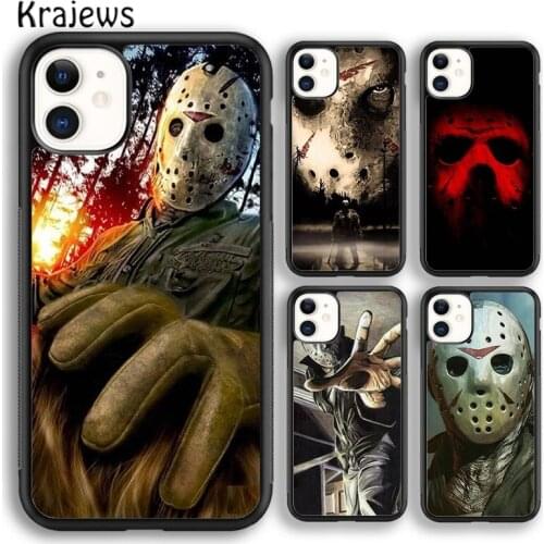 Krajews Jason Horror Movie Cult Murder Soft Phone Case Cover For iPhone 5 SE 6s 7 8 plus X XR XS 11 12 pro max Samsung S8 S9 S10