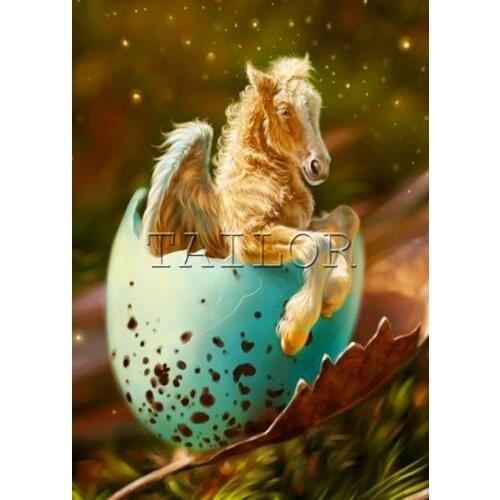 5d diamond painting kit set complet cuadro landscape horse unicorn arts full square Cross stitch embroidery dirll drawing mosaic
