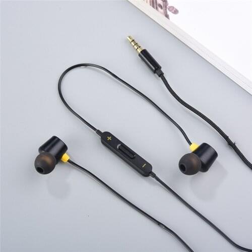 Official Realme Buds 2 Earphone 3.5mm Sport Headsets 11.2mm Bass Boost Driver Wired Control With Mic For 3 6 Q3 X2 Pro GT C15 V5