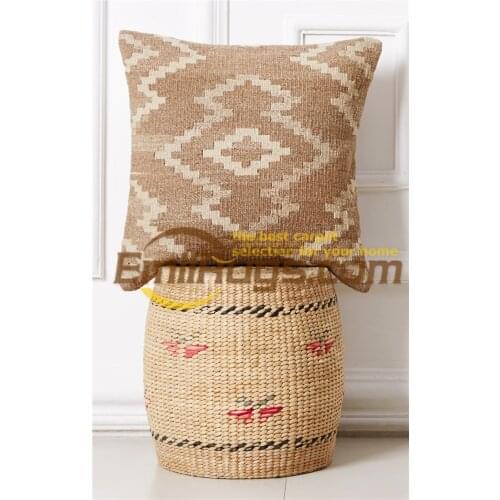 Kilim pillow covers Kilim Diy Modern Art Hand Woven Wool Varies Bed Heads