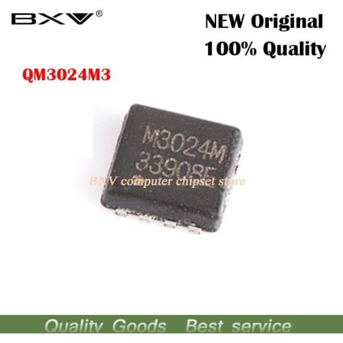 10pcs QM3024M3 QM3024M M3024M 3MM*3MM QFN8 new original laptop chip free shipping
