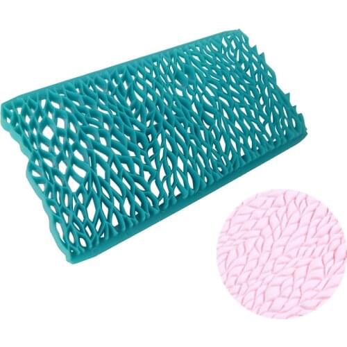 Plastic Mold Tree Pattern Printing Handmade 3d Wall Panel Designer DIY Casting Cake Mold Baking Tool Sett