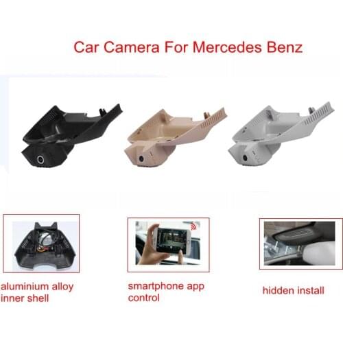 PLUSOBD Free Ship Dash Cam 1080P For Mercedes Benz GLK X204 2009-15 Full HD Car Camera DVR NT96655 170 Degree Via OBDII Adapter