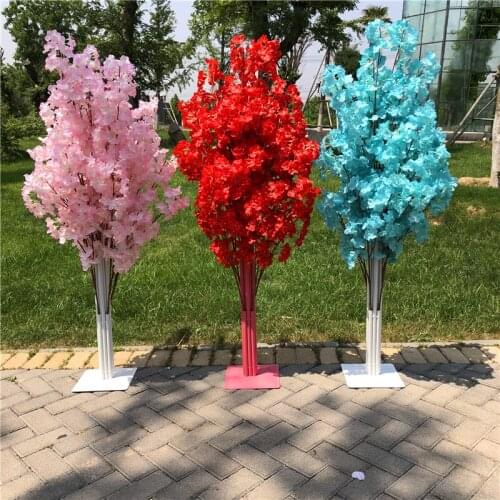2019Wedding cherry blossom road collar T set layout opening flower basket cherry blossom wishing tree cherry flower stand