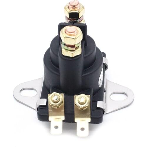 Durable Practical Multi-functional Starter Tilt/Trim Relay Solenoid 12V 4 Terminal for Mercury Mercruiser 89-96158T